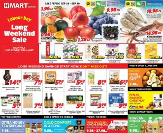 H-Mart flyer week 36 Page 1