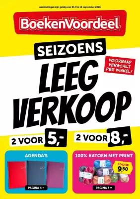 Boekenvoordeel (geldig t/m 13-09)