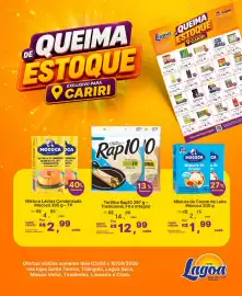 Encarte Super Lagoa semana 36 Página 1: Tortilha rap10 €12,99, Mistura Láctea Condensada Mococa €2,99