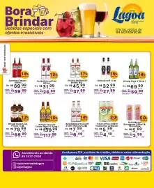 Encarte Super Lagoa Página 7: Vodka Smirnoff Rd €26,99, Whisky Escocês Chivas Regal 12 Anos €117,99