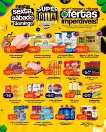 Encarte Super Show Página 1: Fraldas descartáveis mamypoko super proteção €29,99, Óleo de Soja Liza €7,49