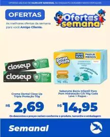 Folheto Andorinha Hipermercado semana 36 Página 2: Sabonete barra infantil pom pom hidratação €14,95