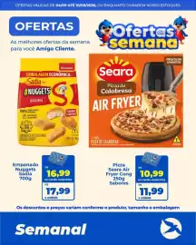 Folheto Andorinha Hipermercado semana 36 Página 39: Pizza seara air fryer cong sabores €10,99, Empanado Nuggets Sadia €16,99