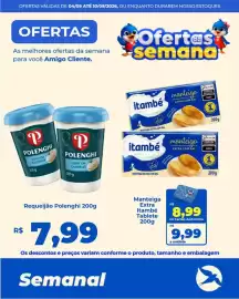 Folheto Andorinha Hipermercado semana 36 Página 47: Requeijão Polenghi €7,99, Manteiga extra itambé €8,99