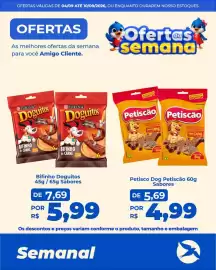 Folheto Andorinha Hipermercado semana 36 Página 53: Bifinho doguitos €5,99, Petisco Dog Petiscão Sabeores €4,99