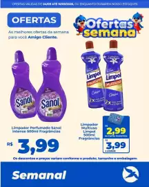 Folheto Andorinha Hipermercado semana 36 Página 54: Limpador Perfumado Sanol Intense €3,99