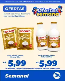 Folheto Andorinha Hipermercado semana 36 Página 7: Leite De Coco Sococo Natural €5,99, Coco ralado sococo natural €5,99