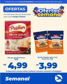 Folheto Andorinha Hipermercado semana 36 Página 75: Pão de queijo primor tradicional €4,99