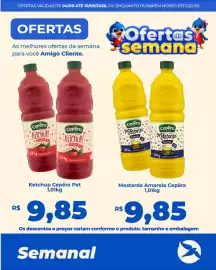 Folheto Andorinha Hipermercado semana 36 Página 76: Ketchup cepera pet €9,85, Mostarda amarela cepera €9,85