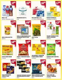 Atiya's Fresh Farm flyer week 36 Page 3: Crescent breaded chicken burgers/nuggets/strips €6,99, Modhani dahi 4% €5,99