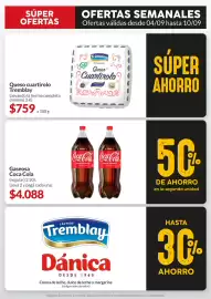 Catálogo Supermercados Aiello semana 36 Página 2: Tremblay queso cuartirolo €759,00, Coca cola gaseosa €4.088,00