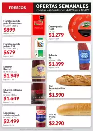 Catálogo Supermercados Aiello semana 36 Página 7: Pan Francés/miñón €1.590,00, Salamín 66 €1.899,00