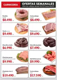Catálogo Supermercados Aiello semana 36 Página 9: Corte obispo €17.590,00, Vacío (cerdo) €9.490,00