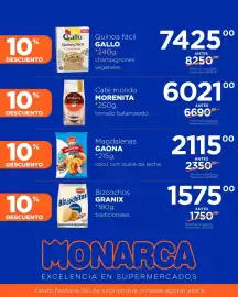 Catálogo Supermercados Monarca Página 7: Gaona magdalenas, Morenita café molido clásico €602,00