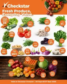 Check Star catalogue Page 1: Carrot 1kg/Lettuce/Cucumber English €33,00, Cabbage €14,99