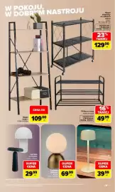 Carrefour gazetka Strona 17: Lampa LED €39,99, Półka na buty €49,99
