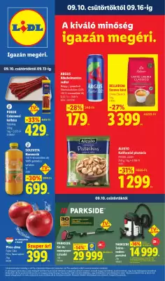 Lidl akciós újság