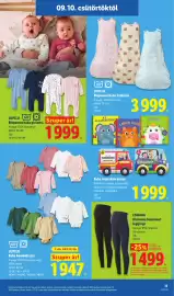 Lidl akciós újság hét 37 Oldal 13: Lupilu baba kombidressz €1.947,00, Esmara kismama biopamut leggings €14.999,00
