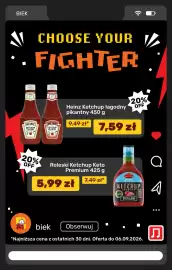 Biedronka gazetka Strona 17: Roleski Ketchup Keto Premium 425 g €5,99
