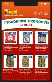 Biedronka gazetka Strona 5: Nasza Spiżarnia Korniszony z nutą miodu 330 g/160 g €4,99