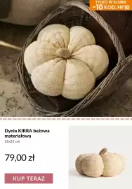 Homla gazetka tydzień 36 Strona 3: Dynia Kirra beżowa materiałowa 32x21 cm €79,00