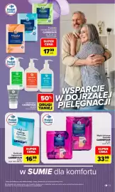 Carrefour gazetka Strona 23: Majtki chłonne damskie Absodys Discreet €33,99, Absody Discreet €17,99
