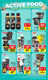 Carrefour gazetka Strona 30: Shake proteinowy BAKOMA €3,99, Jogurt pitny proteinowy ŁACIATY MLEKPOL €3,99