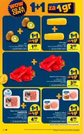 Carrefour gazetka tydzień 37 Strona 2: Kiwi €1,00, Indykpol Burger €4,50