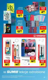 Carrefour gazetka Strona 5: STABILO €9,99, Kołobrulion A4/150 kartek €12,99