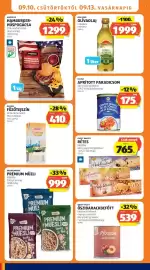 ALDI akciós újság hét 37 Oldal 14: Milsani főzőtejszín €410,00, Sweet Valley öszibarackbefőtt €539,00