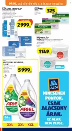 ALDI akciós újság hét 37 Oldal 22: Palmolive szappan €325,00, Kallos hajpakolás €1.149,00