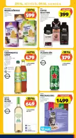 ALDI akciós újság hét 37 Oldal 33: Heineken világos sör €379,00, Finest Bakery reggeliző keksz €599,00