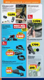 ALDI akciós újság hét 37 Oldal 40: Ride+Go kerékpáros eszköz €1.499,00, Crane téli kerékpáros kesztyű €1.799,00