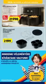 ALDI akciós újság hét 37 Oldal 43: Crofton konyhai kiegészítő meleg levegős fritőzhez €2.199,00