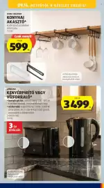ALDI akciós újság hét 37 Oldal 45: Ambiano kenyérpirító vagy vízforraló €3.499,00, Home Creation konyhai akasztó €599,00
