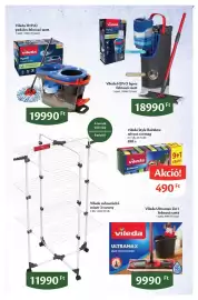 EcoFamily akciós újság Oldal 12: Vileda H2Pro pedálos felmosó szett €19.990,00, Vileda H2Pro lapos felmosó szett €18.990,00