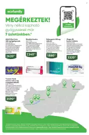 EcoFamily akciós újság Oldal 15: Kalmopyrin tabletta €1.880,00, Magne B6 bevont tabletta €3.320,00