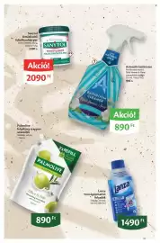EcoFamily akciós újság Oldal 8: Sanytol fertőtlenítő folteltávolító por €2.090,00, Astonish bathroom cleaner €890,00