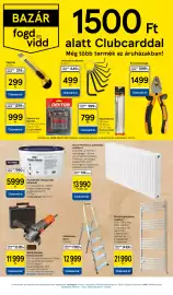 Tesco akciós újság hét 37 Oldal 15: Tisztafehér diszperziós falfesték €5.999,00, Hunor Premium acéllemez radiátor €13.990,00
