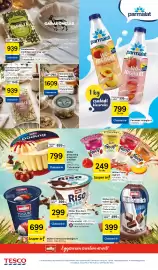 Tesco akciós újság hét 37 Oldal 18: PARMALAT Ivójoghurt €799,00, Müller Froop joghurt €249,00