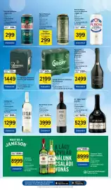 Tesco akciós újság hét 37 Oldal 25: Borsodi dobozos világos sör €299,00, Pécsi Prémium dobozos sör €299,00