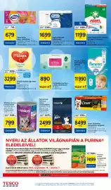 Tesco akciós újság hét 37 Oldal 28: Ariel Colour & Dirt Catcher színfogó törlőkendő €1.199,00