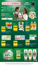 Tesco akciós újság hét 37 Oldal 29: Pampers premium bugyipelenka €5.390,00, Jar Platinum Plus mosogatószer €1.299,00