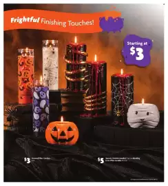 Family Dollar weekly ad Page 6: Scented Pillar Candles €3,00