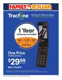 Family Dollar weekly ad Page 2: Blu Flex €29,99