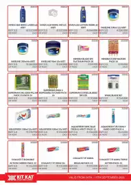 KitKat Cash and Carry catalogue week 36 Page 22: AQUAFRESH T/B FAMILY HARD CARD PACK-6 €63,00, WAHL Clipper Blade Set €164,00