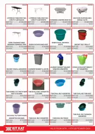 KitKat Cash and Carry catalogue week 36 Page 29: TUB OVAL 50LT RIB ASST €30,00, TUB OVAL 120LT Assorted €95,00