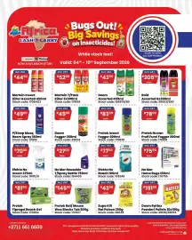 Africa Cash and Carry catalogue week 36 Page 1: Doom Assorted €43,50, Protek Nuvan Profi Fumi Fogger €78,00