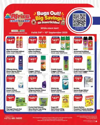 Africa Cash and Carry (valid until 10-09)