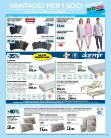 Volantino Coop settimana 36 Pagina 11: Giubbotto senza maniche Uomo o Donna Carrera €24,90, CAMICIA UOMO CARRERA €19,90